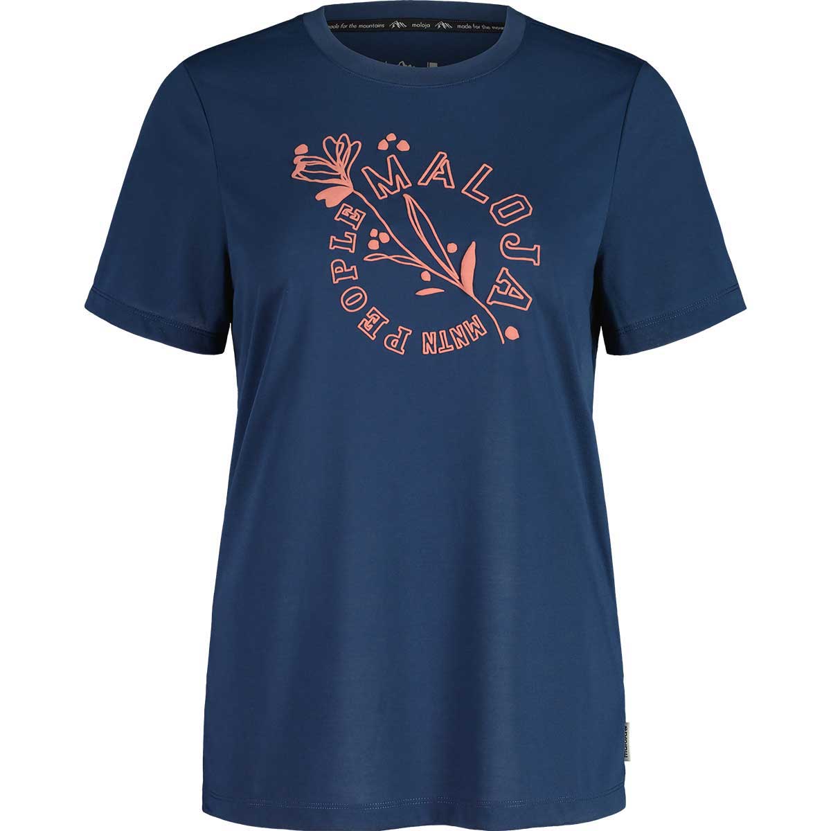 Maloja KarkogelM. 1/2 Cycle Tee Women's in Midnight